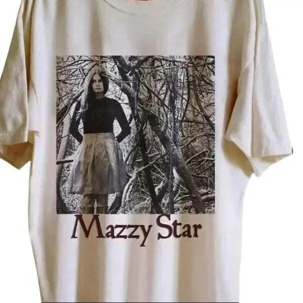 Mazzy Star Band Shirt Gift For Men Women Unisex Tshirt unisex cotton Shirt Hoodie Sweatshirt | PrintMintTees.com