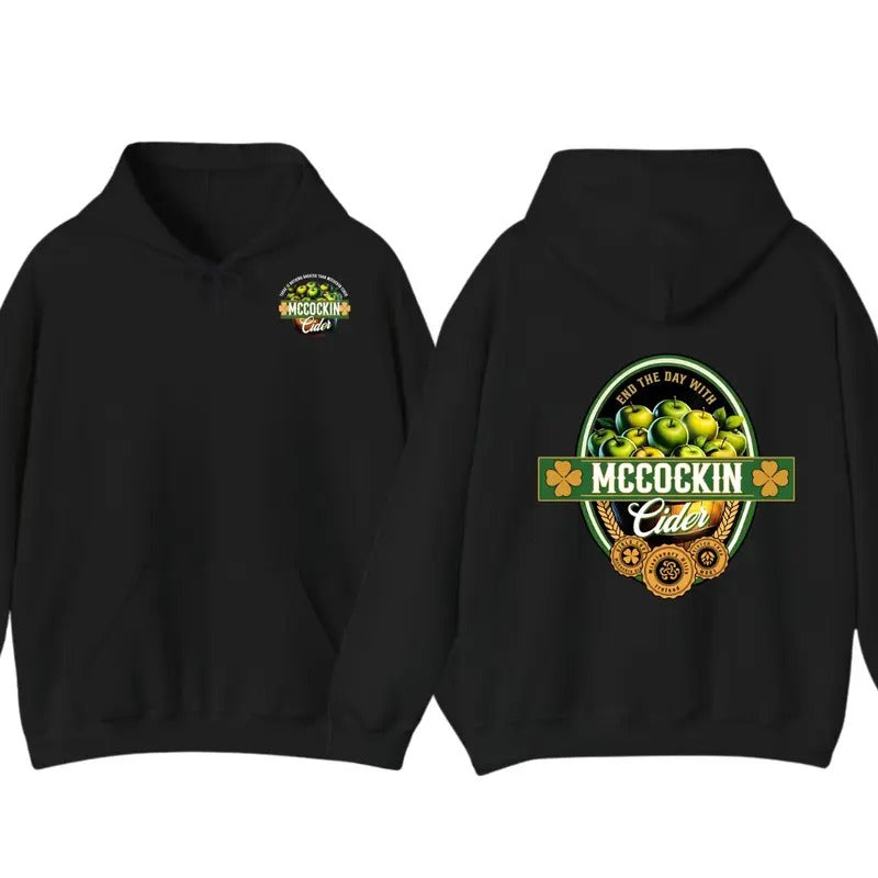 McCockin Cider Men's Funny 2 Sided T-Shirt  Hoodie - humor Menswear Casual T-Shirt unisex Sweatshirt | PrintMintTees.com