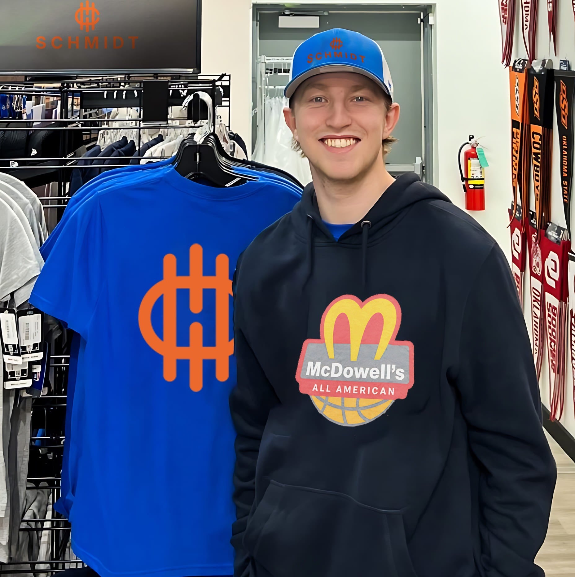 Mcdowell’s All American Basketball Food Parody shirt