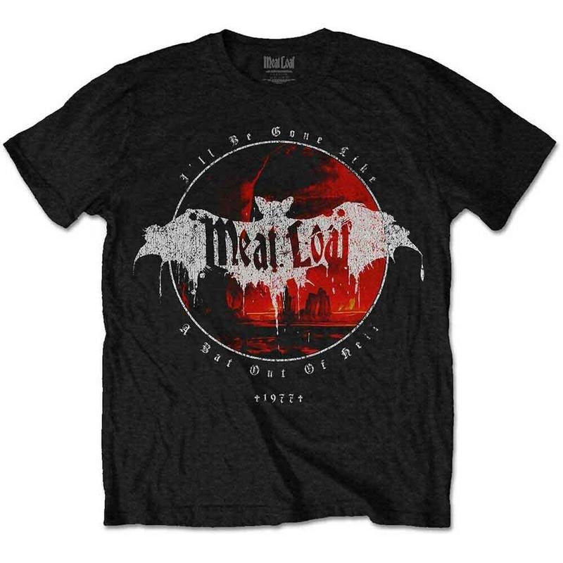 Meat Loaf ILl Be Gone Official Tee TShirt unisex teens clothes Menswear Top Hoodie Sweatshirt | PrintMintTees.com