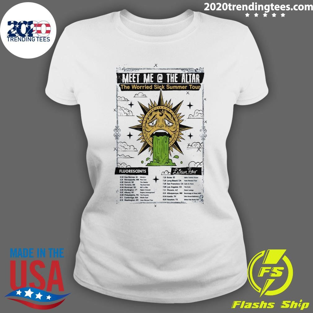 Meet Me @ The Altar The Worried Sick Summer Tour 2026 Shirt