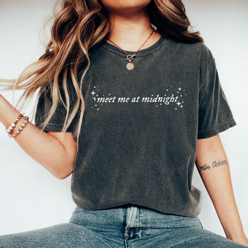 Meet me at Midnight  tshirt, Antihero Midnight shirt, Midnights Afternoons, Gift For Fan, Sleepless nights, T-shirt...