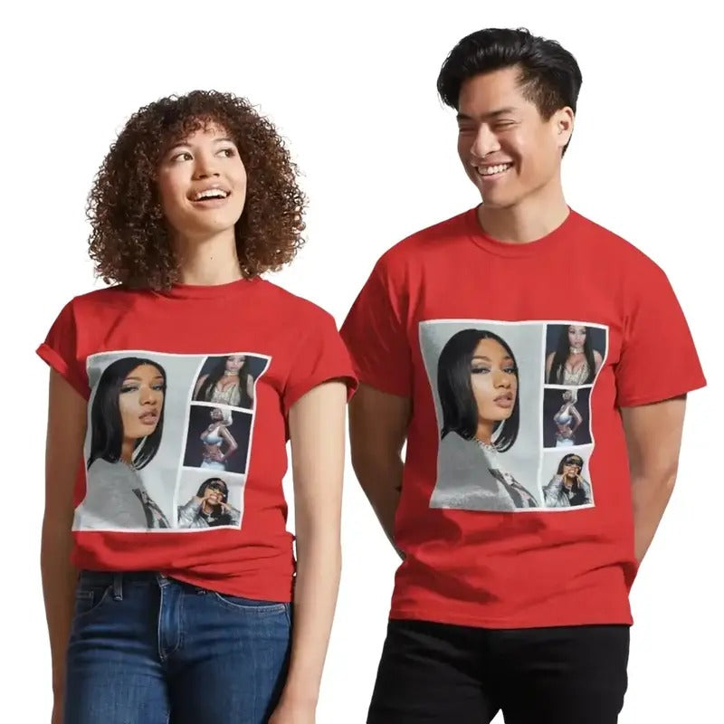 Megan Thee Stallion Classic T-Shirt, Megan Merch, Megan Tshirt, Megan Graphic Tee, T-Shirt For Unisex , Gift For Men ,...