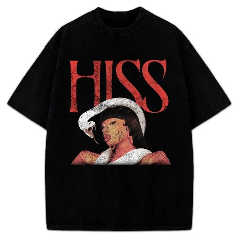 Megan Thee Stallion T-Shirt Hiss Vintage Graphic Fan Tee Hoodie Sweatshirt | PrintMintTees.com