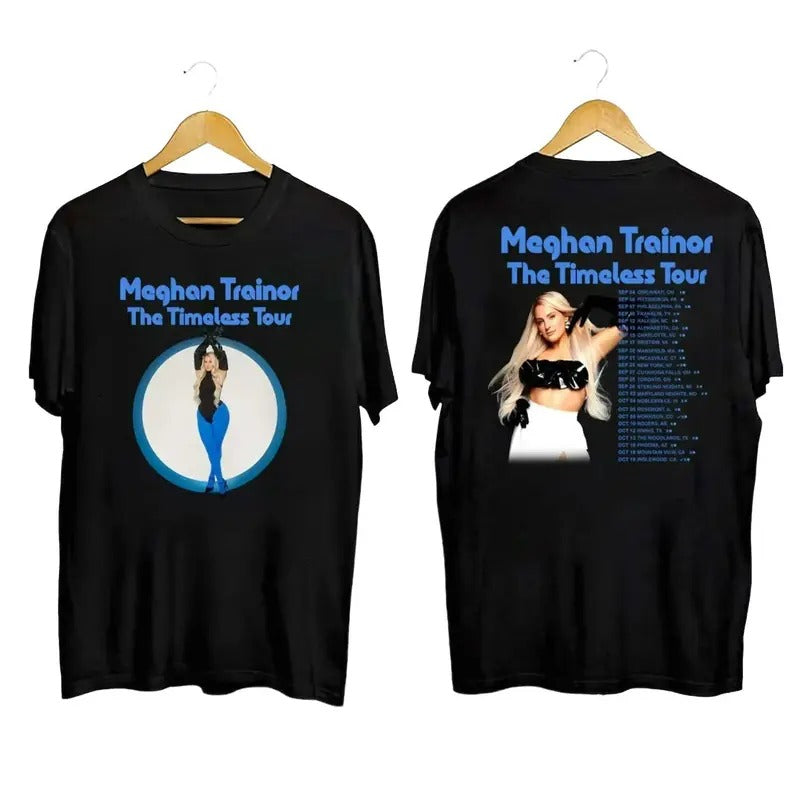 Meghan Trainor Shirt The Timeless Tour 2024 Shirt Merch Concert T-shirt for Men Women Fans Hoodie Sweatshirt