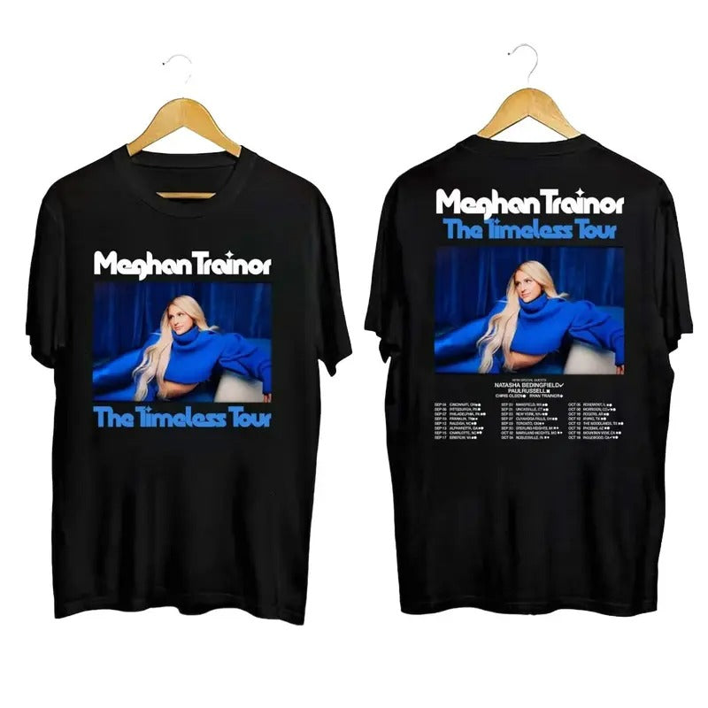 Meghan Trainor The Timeless Tour 2024 Shirt Merch Concert T-shirt for Men Women Fans Hoodie Sweatshirt | PrintMintTees.com