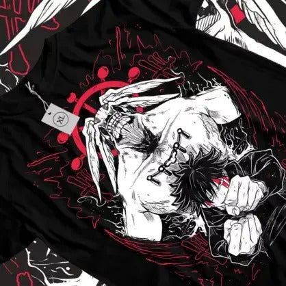 Megumi Fushiguro T-shirt Jujutsu Kaisen Gojo Satoru Horror Gift Shirt All Sizes Hoodie Sweatshirt | PrintMintTees.com