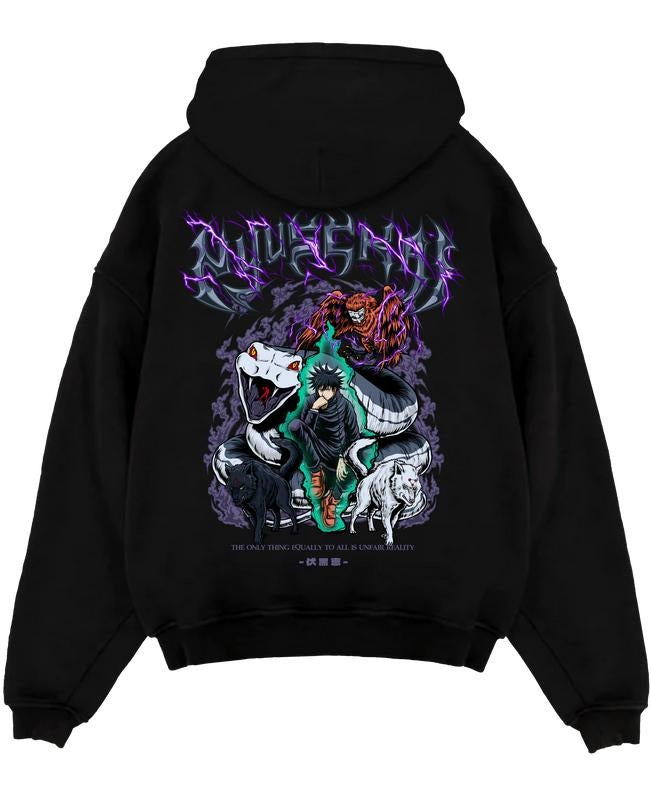 Megumi X Reality - Jujutsu Kaisen Hoodie, Manga Hoodie, Anime Shirt, Anime Lovers Shirt Sweatshirt | PrintMintTees.com