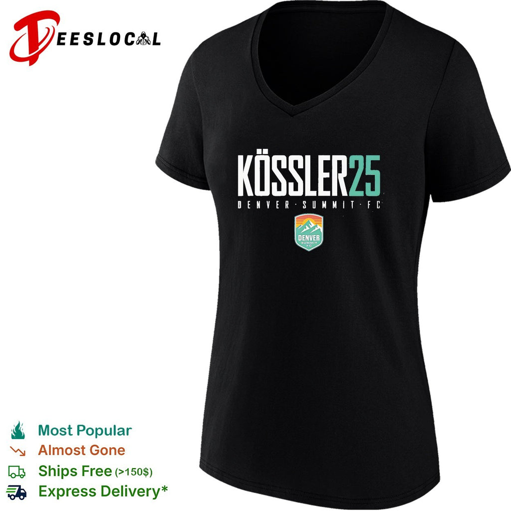 Melissa Kossler 25 Denver Summit FC professional women’s soccer team shirt