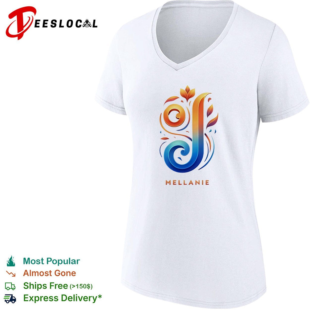Mellanie decorative letter shirt