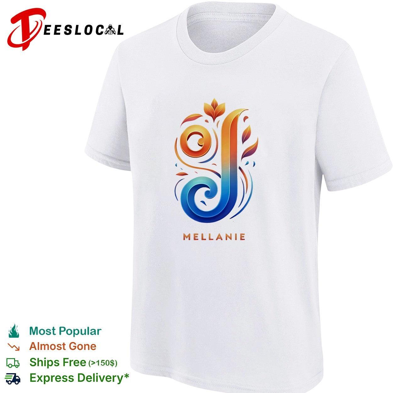Mellanie decorative letter shirt