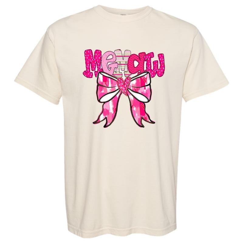 Memaw Valentine Coquette Comfort Colors T-Shirt Hoodie Sweatshirt | PrintMintTees.com