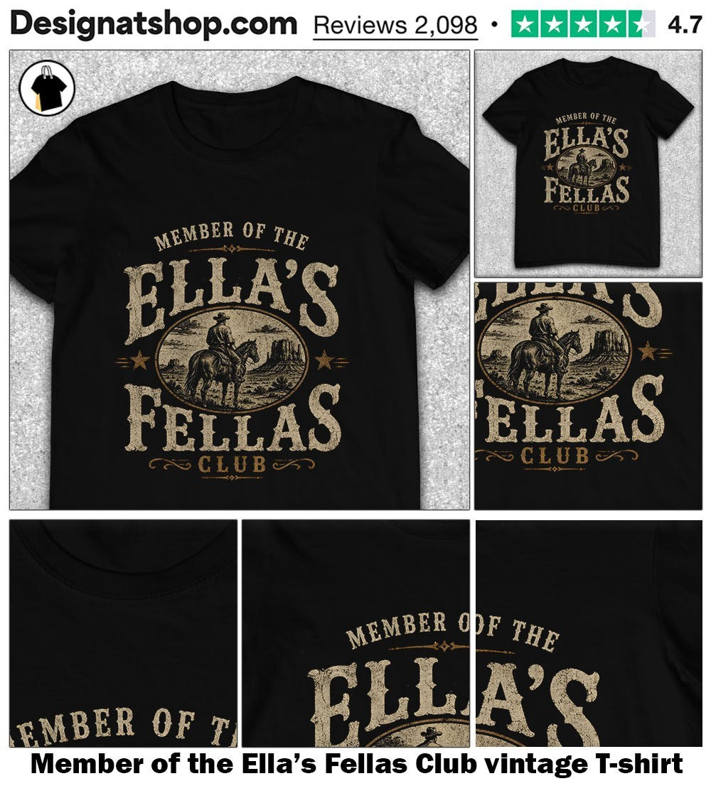 Member of the Ella’s Fellas Club vintage shirt