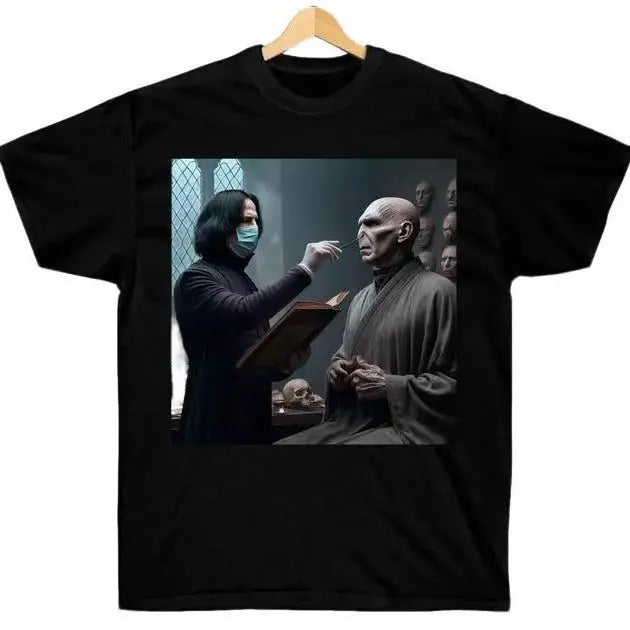 Meme 90s Vintage Shirt Funny Severus Snape Voldemort Shirt Potter Wizarding Fan Potter Menswear Top T-Shirts, Hoodie, Sweatshirt