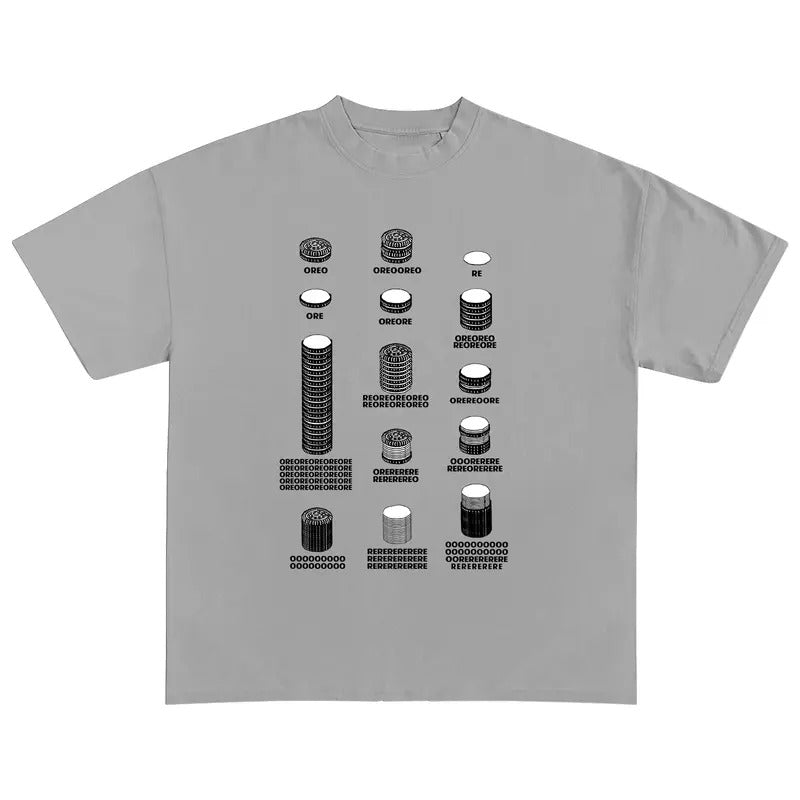 Meme OREO Chocolate Shirt, Cookies Tee, Funny Unisex Tee, Gift For Cookie Lover Shirt, Meme Outfit, Vintage Unisex...