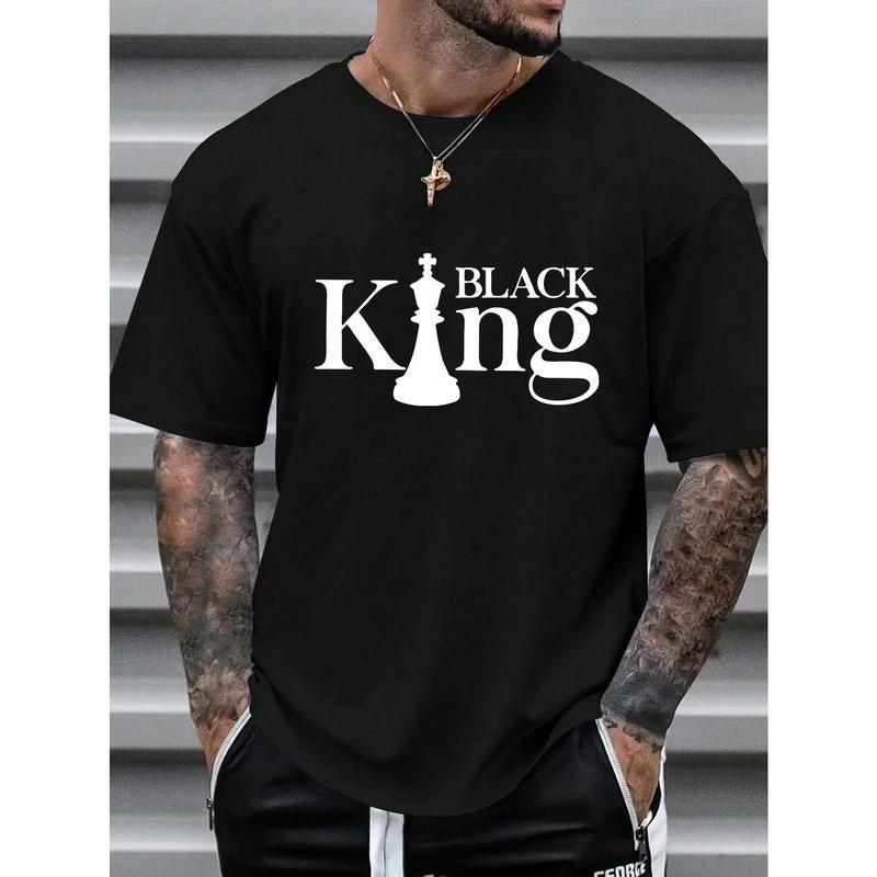 Men Round Neck Letter Printed Casual Commuting T-Shirt Made in USA Hoodie Sweatshirt | PrintMintTees.com
