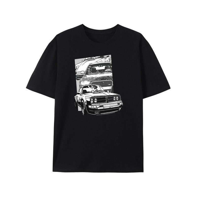 Men's Car Printed T-shirt made in usa Hoodie Sweatshirt | PrintMintTees.com