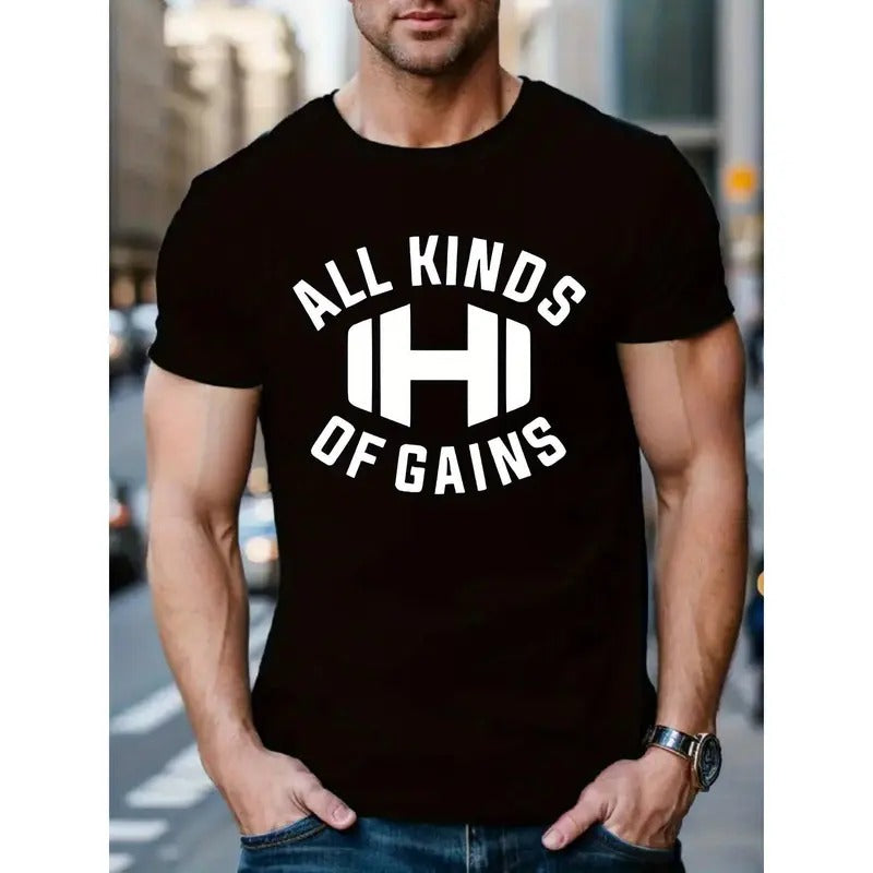 Men's Casual Short-Sleeve T-Shirt