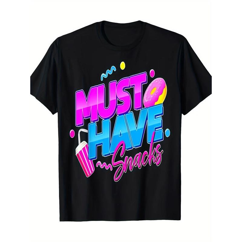 Men's Cute Donut Graphic Tee