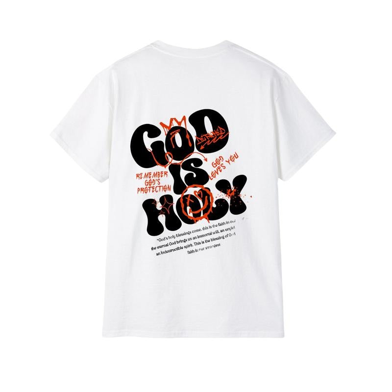 Men's God Is Holy Print T-Shirt