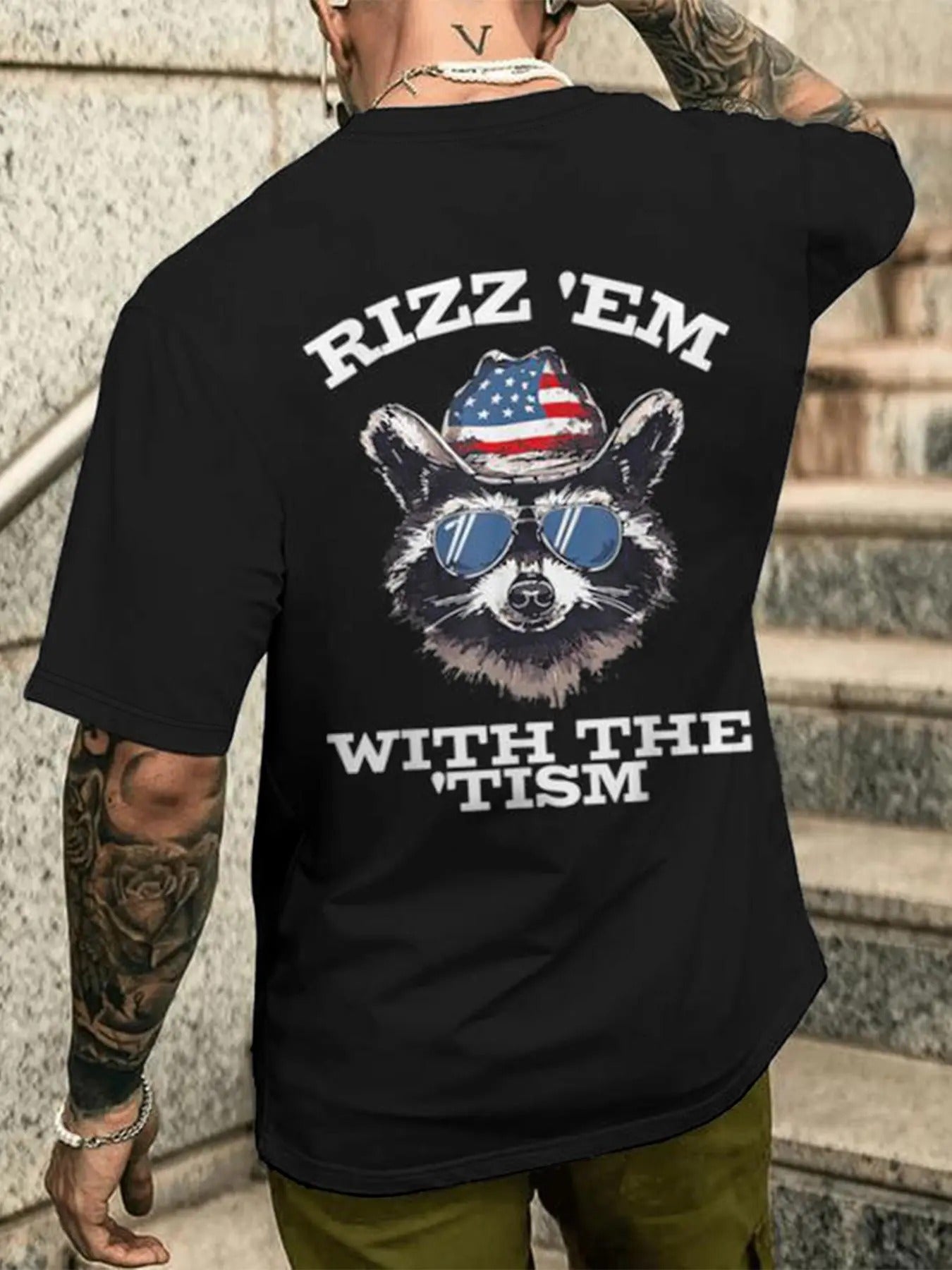 Men's Graphic Print Round Neck Tee, Casual Fashion Short Sleeve T-shirt for Daily Wear, Men's Top for All Seasons Hoodie...