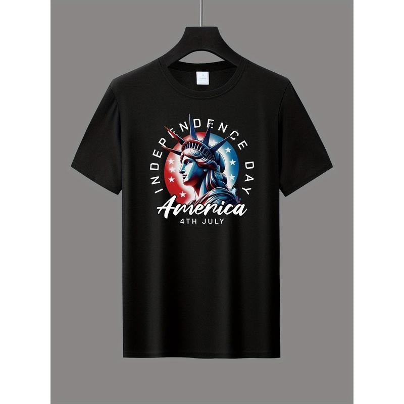 Men's Patriotic Independence Day T-Shirt