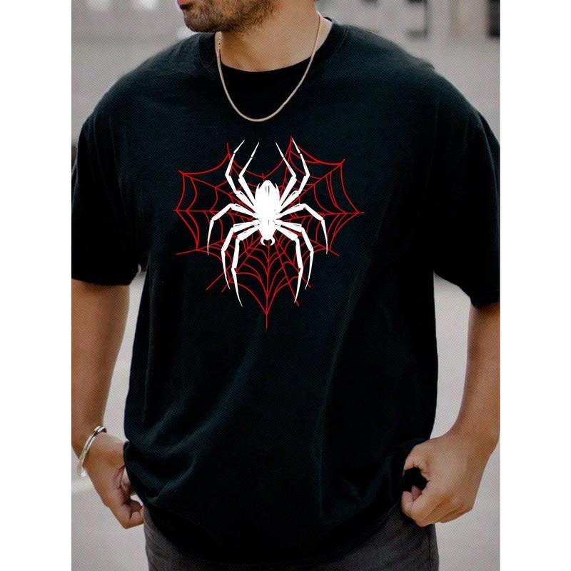 Men's Plus Size Black Knitted Round Neck Short Sleeve Graphic Men T Shirt Made in USA Hoodie Sweatshirt | PrintMintTees.com