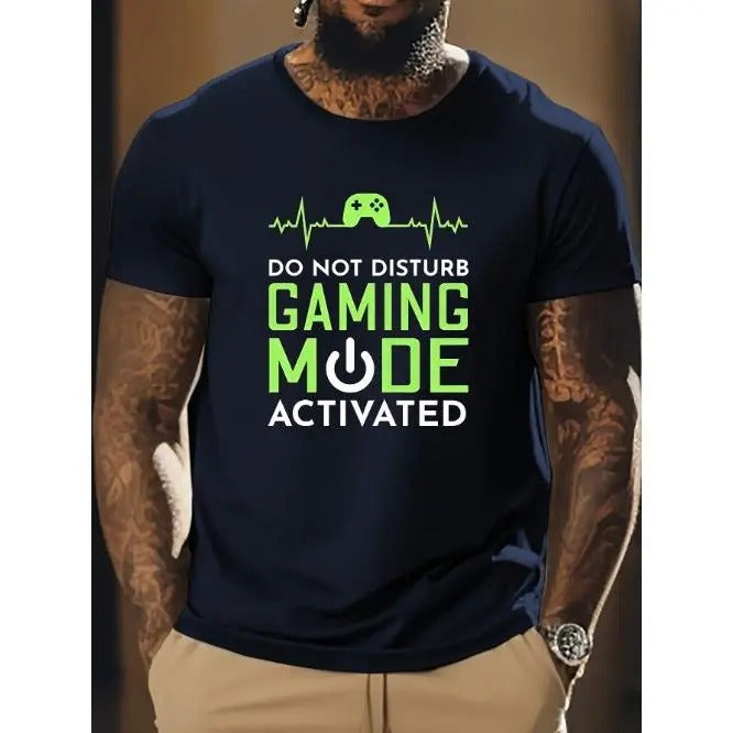 Men's Round Neck Short Sleeve T-shirt