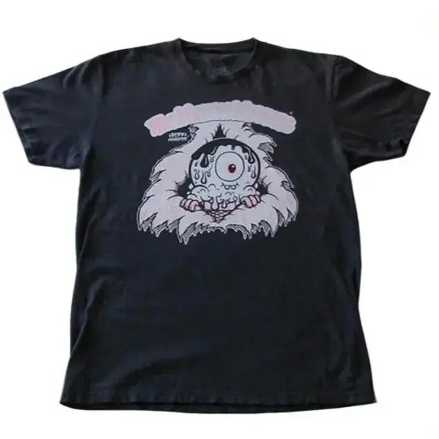 Men's Vintage Buff Monster Melting Misfits Ice Cream Graphic Tshirt Hoodie Sweatshirt | PrintMintTees.com
