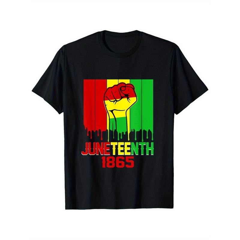 Men's Women's Juneteenth Celebrate Freedom 1865 African American T-Shirt