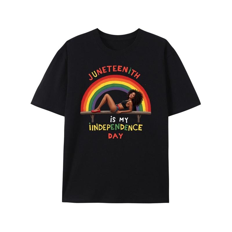 Men's Women'sJuneteenth Pride: Celebrate Freedom with Style!, T-Shirt, Fashion Unisex Shirt Short Sleeve tshirts style 02...