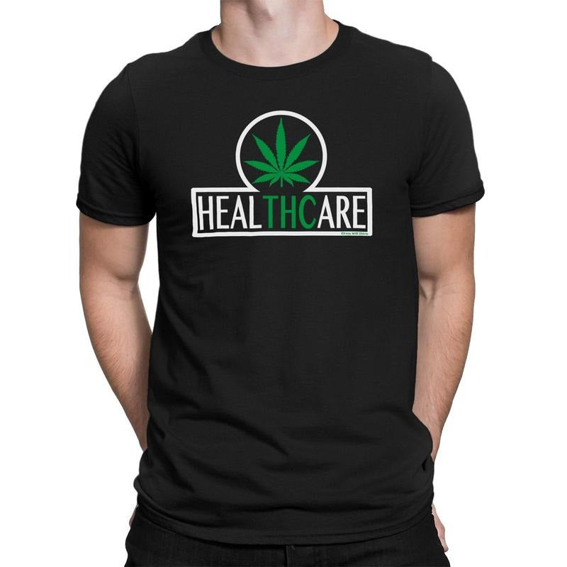 Mens  T-shirt Tee Cotton - Thc Healthcare - Funny  Tee Hoodie Sweatshirt | PrintMintTees.com