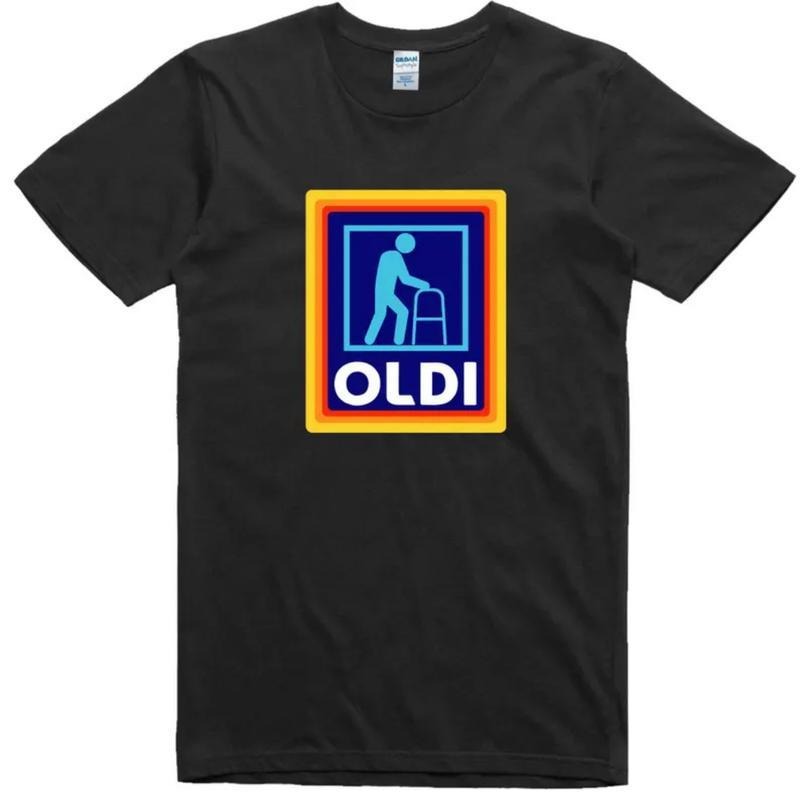 Mens Funny T-Shirt Oldi Parody Gift For Dad Regular Fit  Cotton Tee Hoodie Sweatshirt | PrintMintTees.com