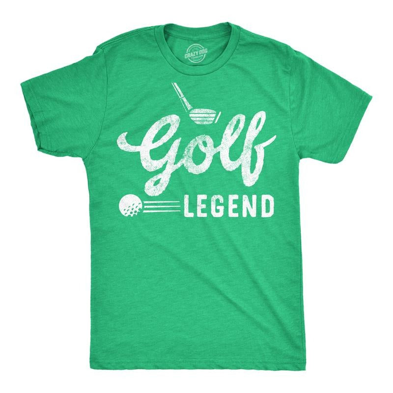 Mens Funny T Shirts Golf Legend Sarcastic Sports Graphic Tee Mens Funny T Shirts Cool Tees Soft Stylish Casual Menswear...