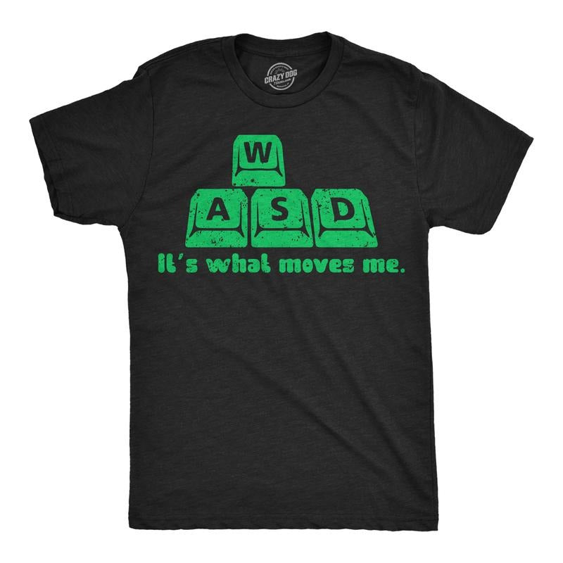 Mens Funny T Shirts Its What Moves Me Sarcastic Keyboard Graphic Novelty Computer Tee For Men Mens Funny T Shirts Cool...