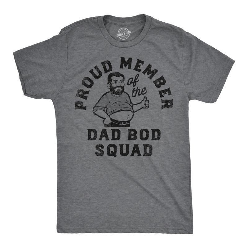 Mens Funny T Shirts Proud Member Of The Dad Bod Squad Fitness Tee For Men Mens Funny T Shirts Cool Tees Soft Stylish...
