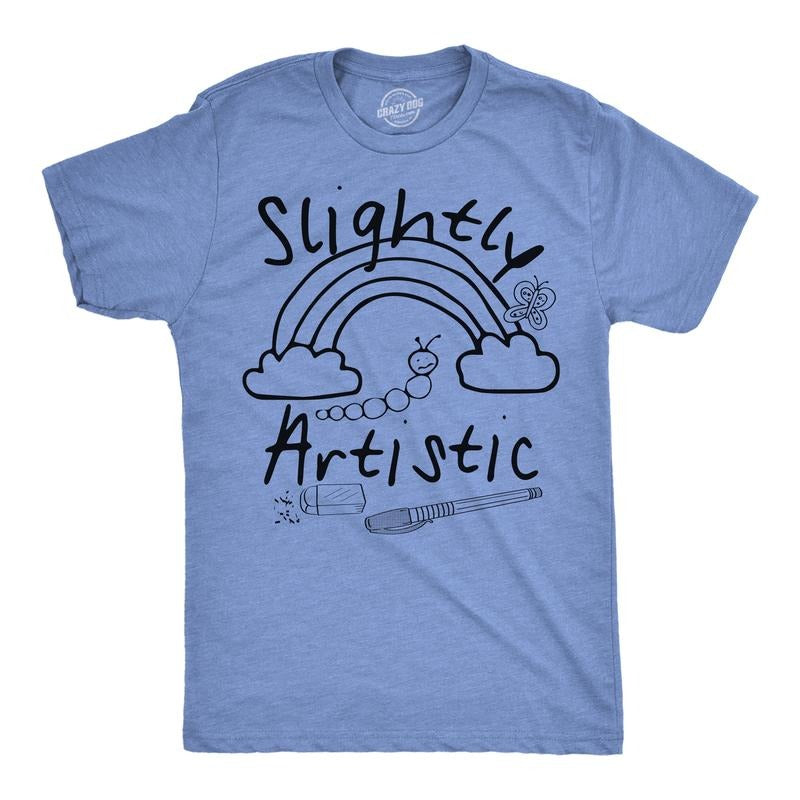Mens Funny T Shirts Slightly Artistic Sarcastic Art Graphic Novelty Tee For Men Mens Funny T Shirts Cool Tees Soft...