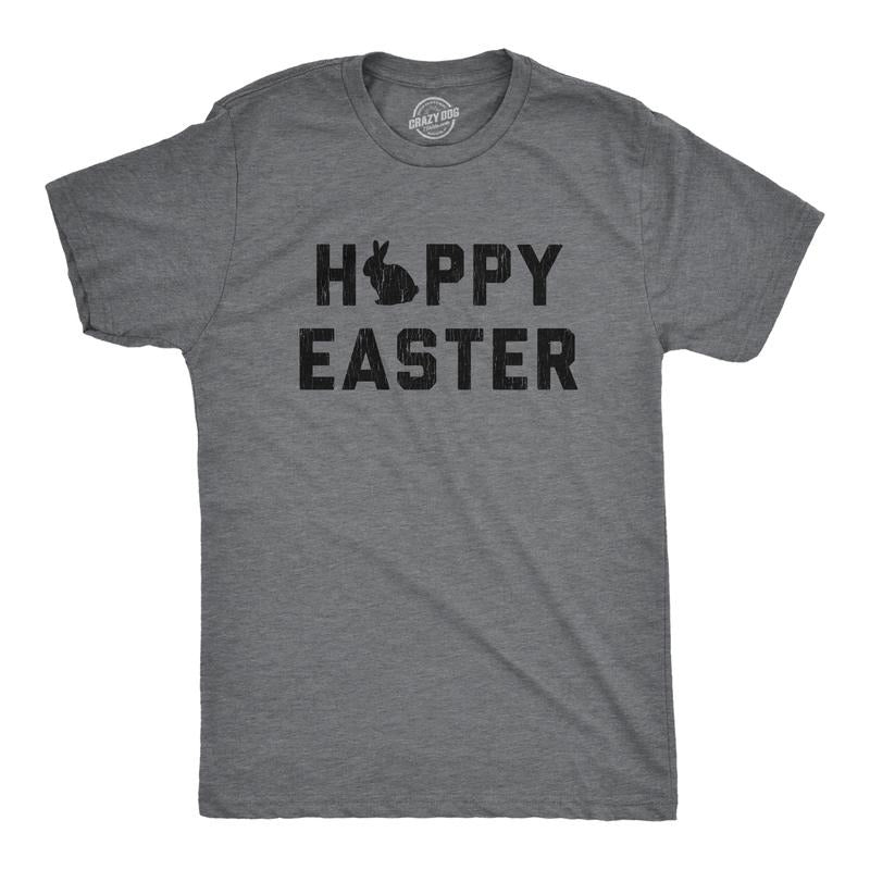 Mens Happy Easter T shirt Funny Bunny Graphic Cool Tee For Egg Basket Hunt Mens Funny T Shirts Cool Tees Soft Stylish...