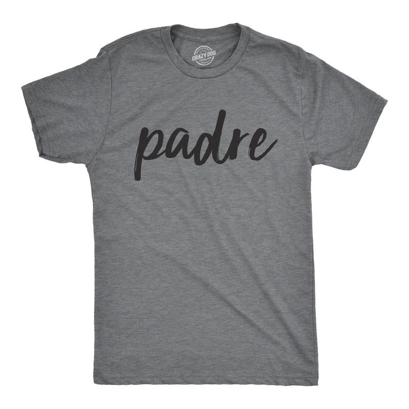 Mens Padre T Shirt Awesome Fathers Day Tee for Dad Great Gift Mens Funny T Shirts Cool Tees Soft Stylish Casual Menswear...