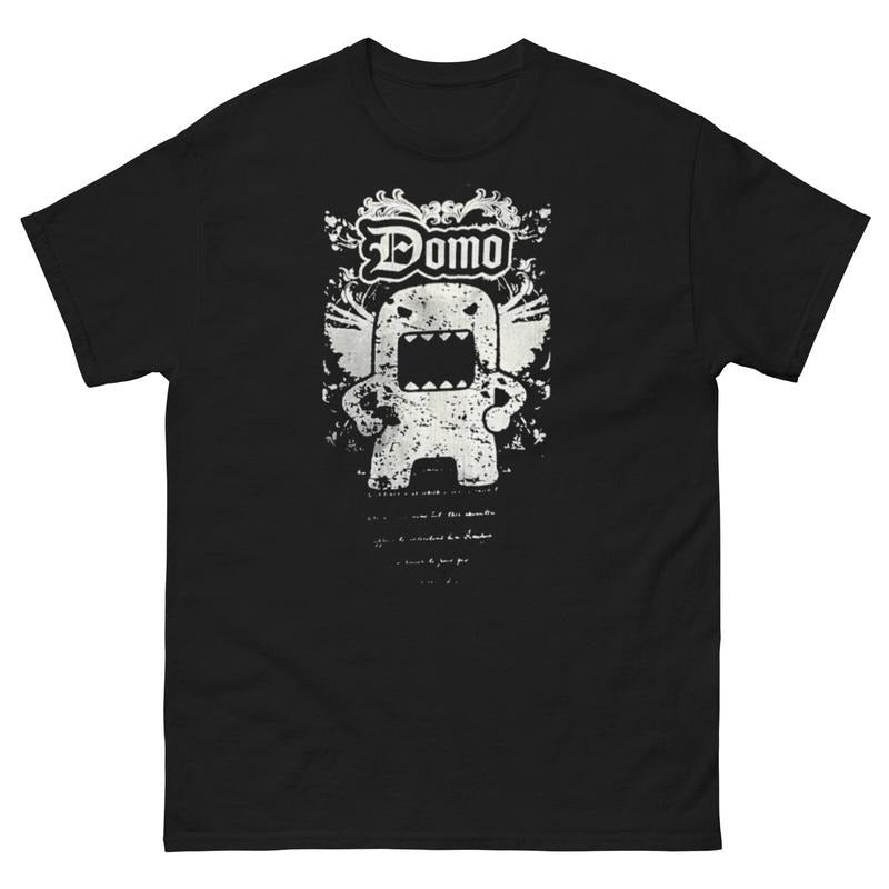 Mens domo t shirt grunge scene emo hot topic Cyber y2k skull Affliction Style Hoodie Sweatshirt | PrintMintTees.com