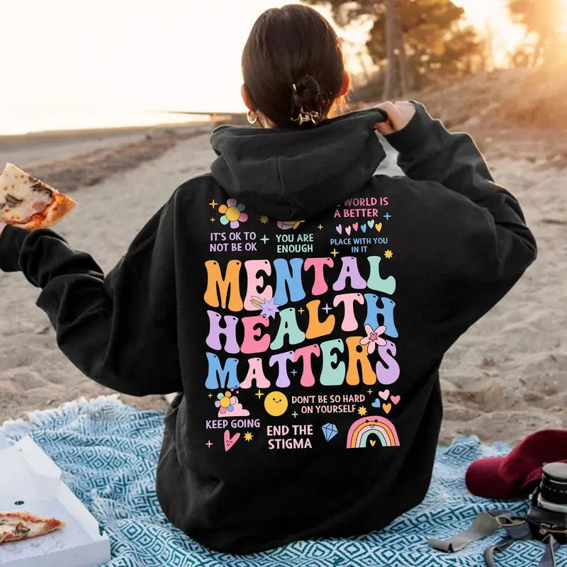 Mental Health Matters Shirt, Women Inspirational Shirt, Mental Health Shirt, Anxiety Shirt, Recreational Therapy Shirt,...