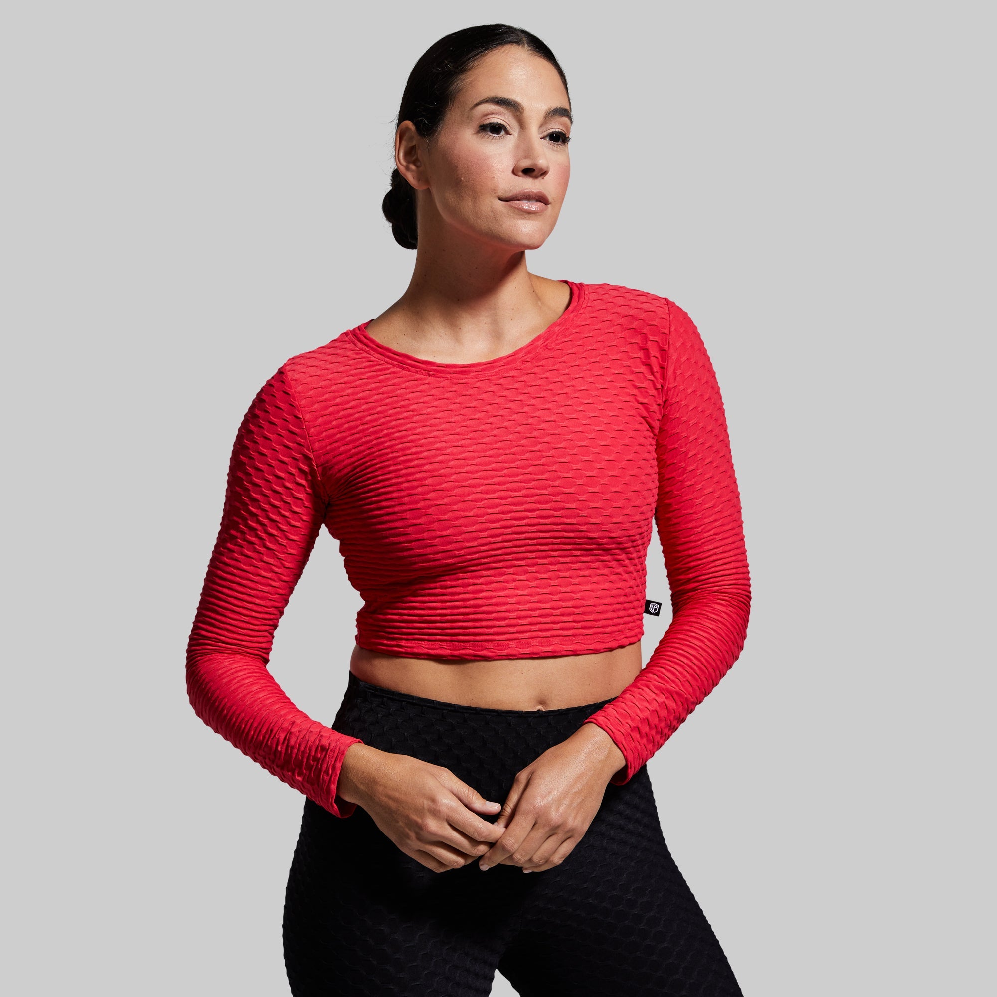 Summit Crop Top (Lava)