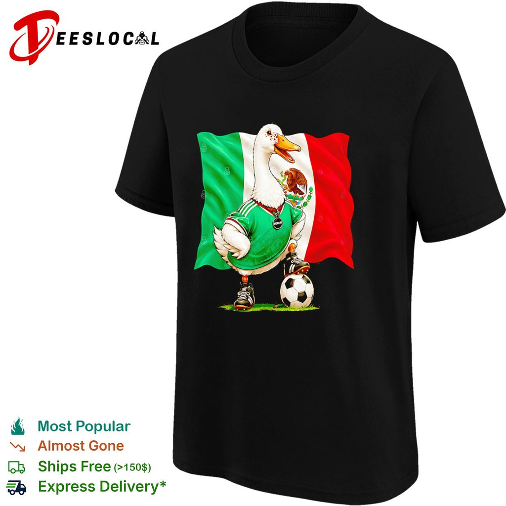 Merlin Mexico National Football Team Duck soccer shirt