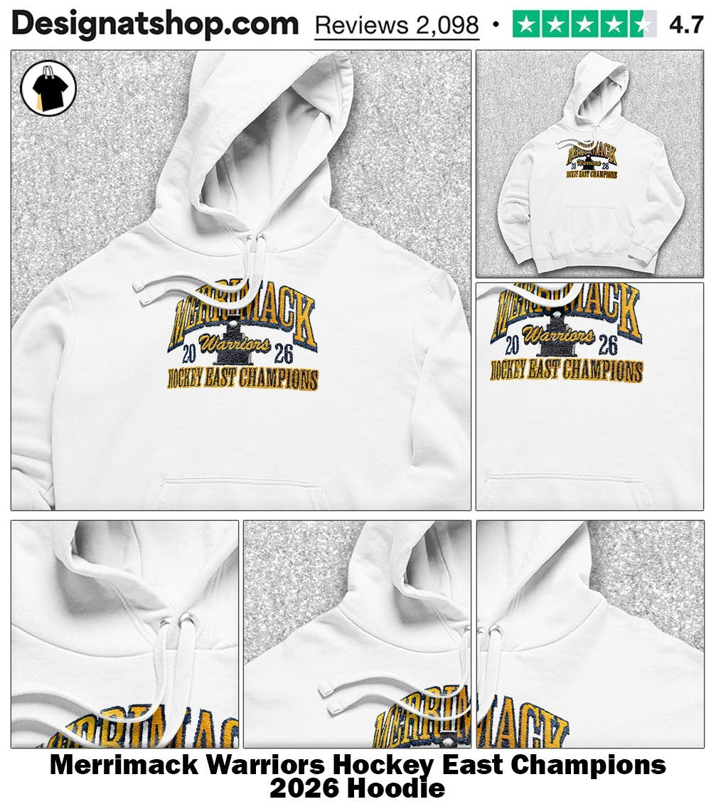 Merrimack Warriors Hockey East Champions 2026 shirt