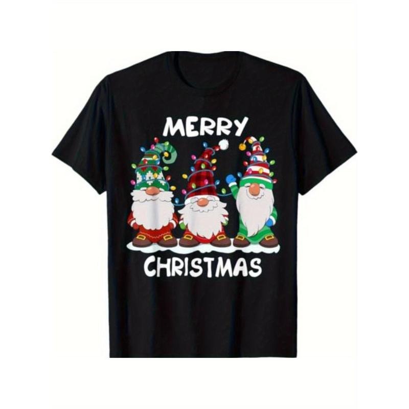Merry Christmas Gnomes Xmas Family Men T-Shirt Made in USA Hoodie Sweatshirt | PrintMintTees.com