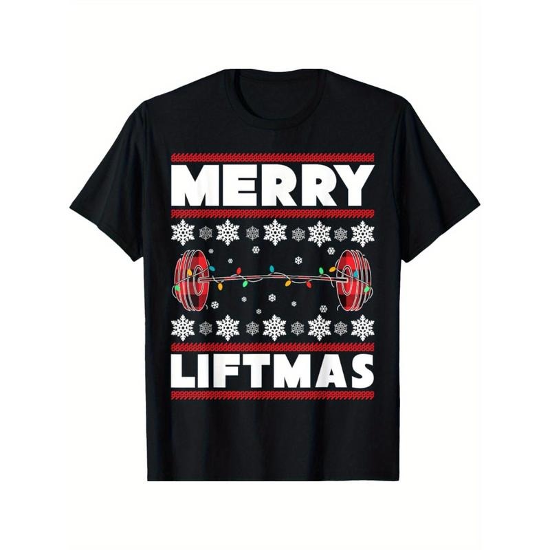 Merry Liftmas Funny Christmas Gym Workout Fitness Gift T-Shirt made in usa Hoodie Sweatshirt | PrintMintTees.com