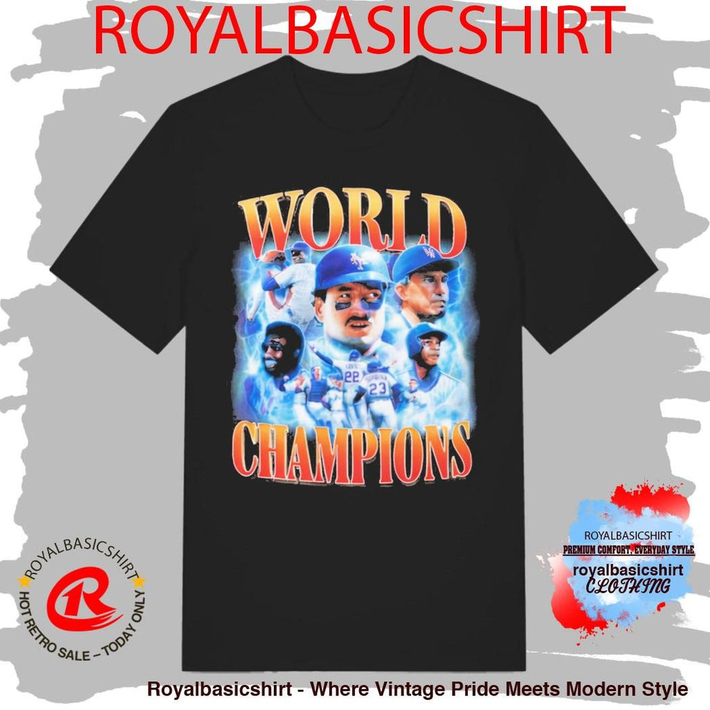 Mets 1986 World Champions Retro Shirt