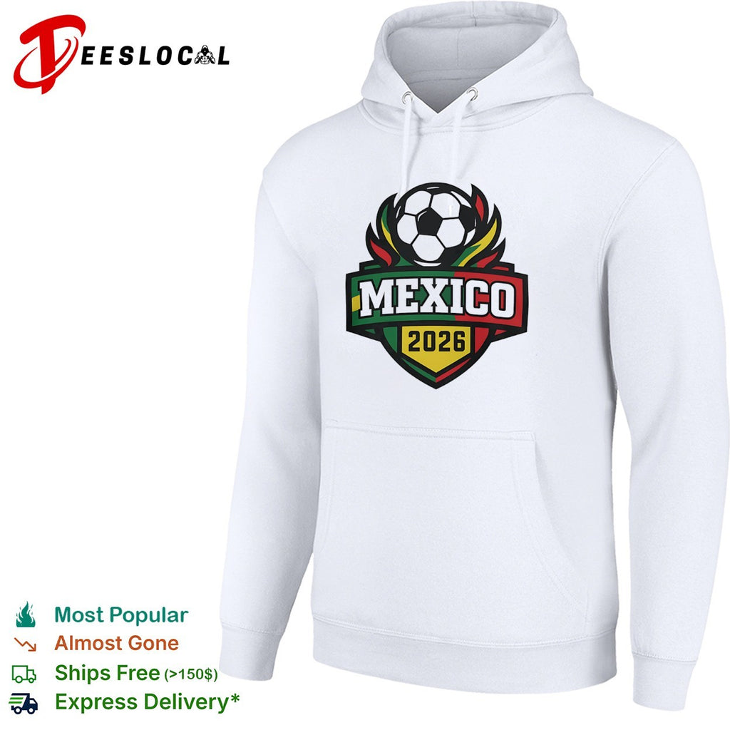 Mexico 2026 World Cup soccer logo shirt