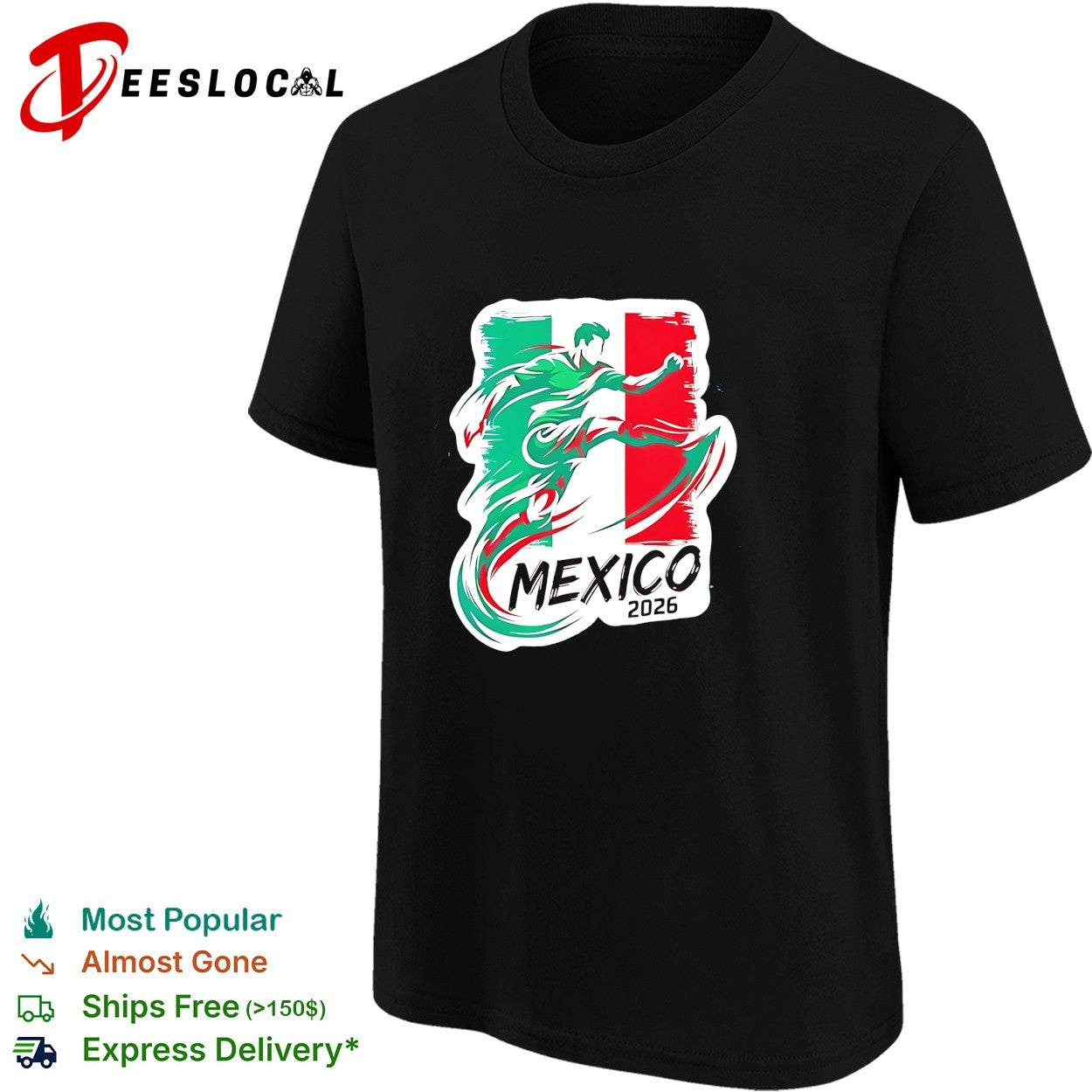 Mexico 2026 soccer shirt
