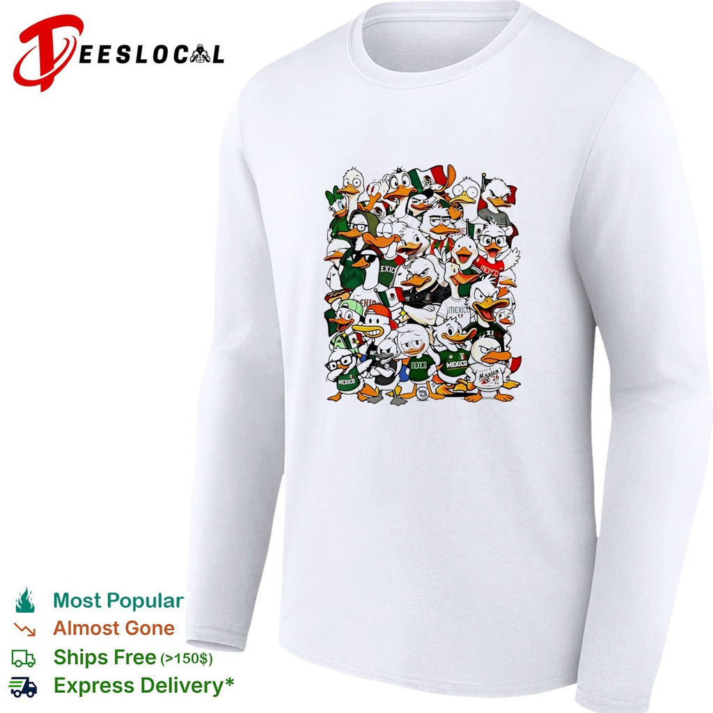 Mexico Duck Fans Mexico World Cup Mexico 26 Team Mexico National shirt